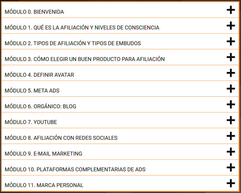 Contenido del curso Partner360 reseñas